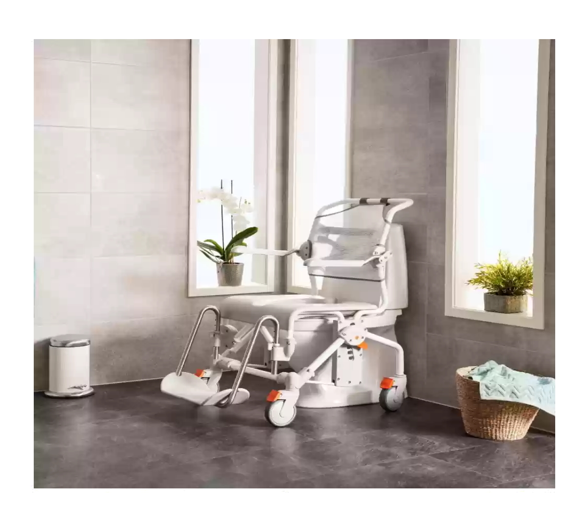 ETAC | SWİFT MOBİLE- 2 Banyo-Tuvalet Sandalyesi | Akülü Tekerlekli Sandalye | Tekerlekli Sandalye
