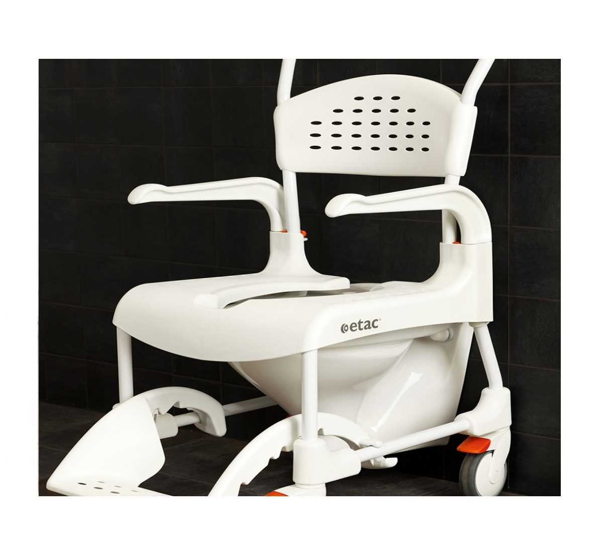 ETAC | CLEAN COMFORT Banyo-Tuvalet Sandalyesi | Akülü Tekerlekli Sandalye | Tekerlekli Sandalye