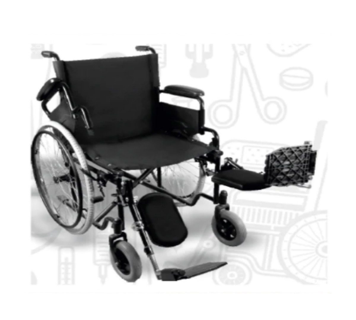 DODO | 0007 Manuel Tekerlekli Sandalye | Akülü Tekerlekli Sandalye | Tekerlekli Sandalye