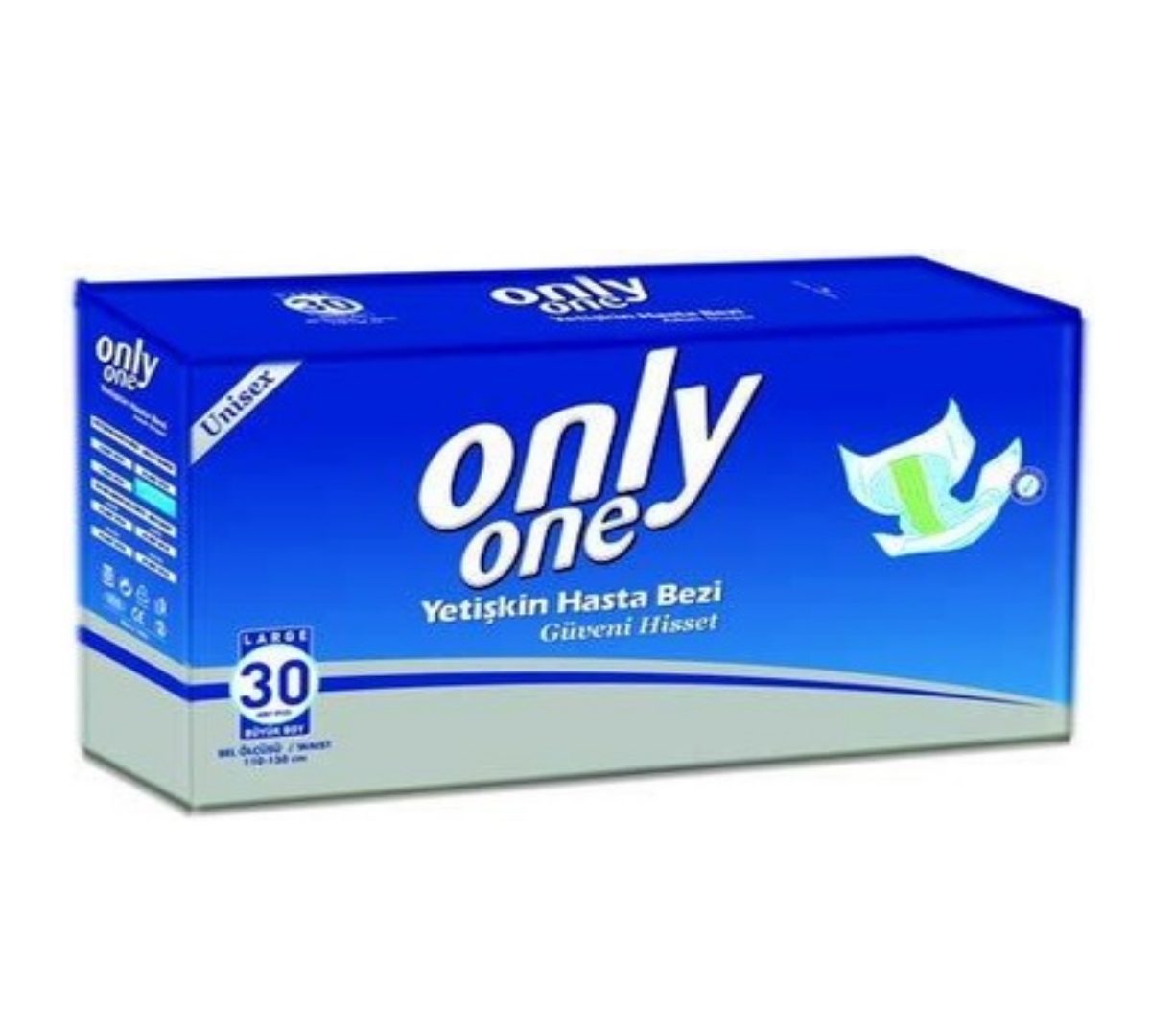 ONLY ONE | YETİŞKİN Hasta Alt Bezi Belbantlı ( S-M-L-XL ) | Akülü Tekerlekli Sandalye | Tekerlekli Sandalye