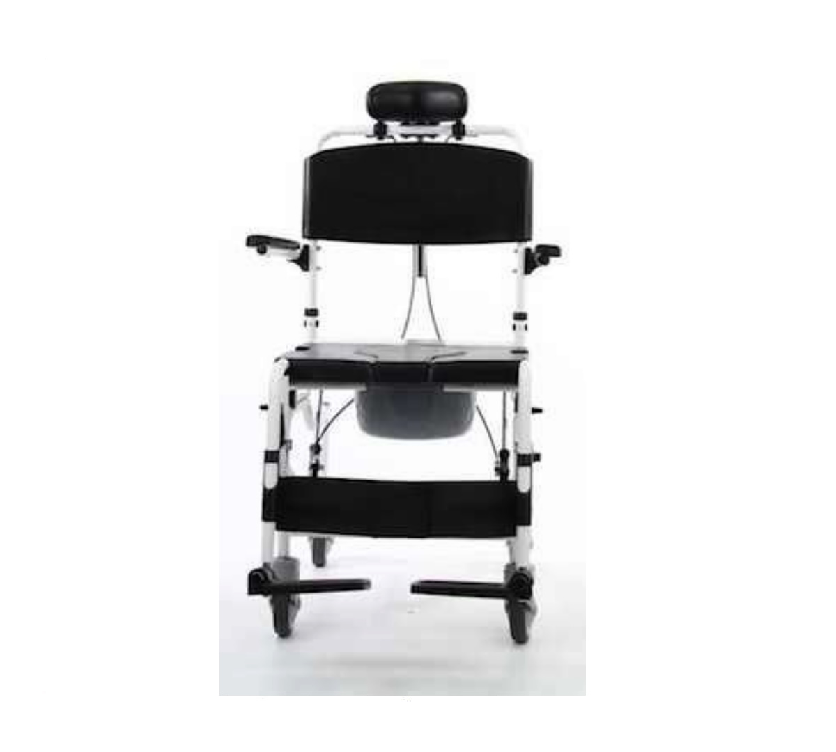 WOLLEX | WG-M698 Tekerlekli Banyo ve Tuvalet Sandalyesi | Akülü Tekerlekli Sandalye | Tekerlekli Sandalye