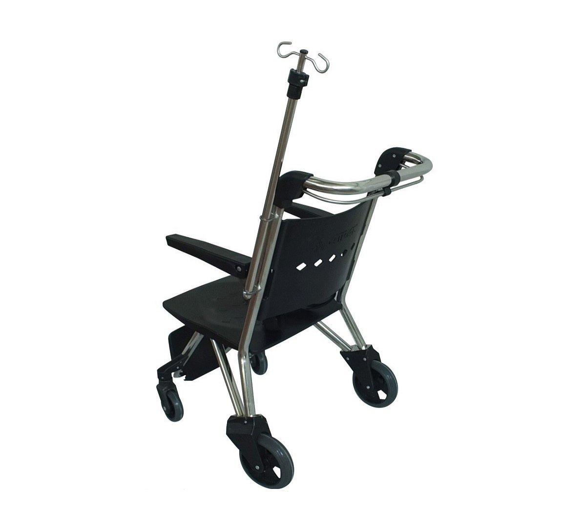 POYLİN | P007 Carry İç İçe Geçebilen Hastane Tipi Transfer Sandalyesi | Akülü Tekerlekli Sandalye | Tekerlekli Sandalye