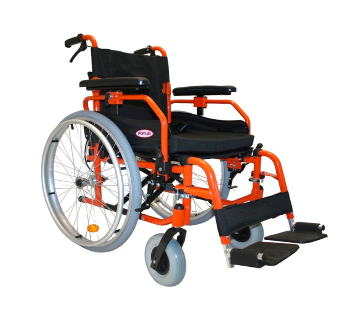 POYLİN | P967 Hafif Alüminyum Tekerlekli Sandalye | Akülü Tekerlekli Sandalye | Tekerlekli Sandalye