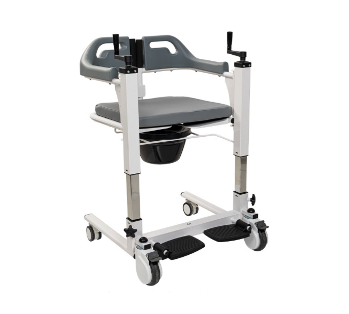 GOLFİ | G550 Klozetli Transfer Sandalyesi | Akülü Tekerlekli Sandalye | Tekerlekli Sandalye
