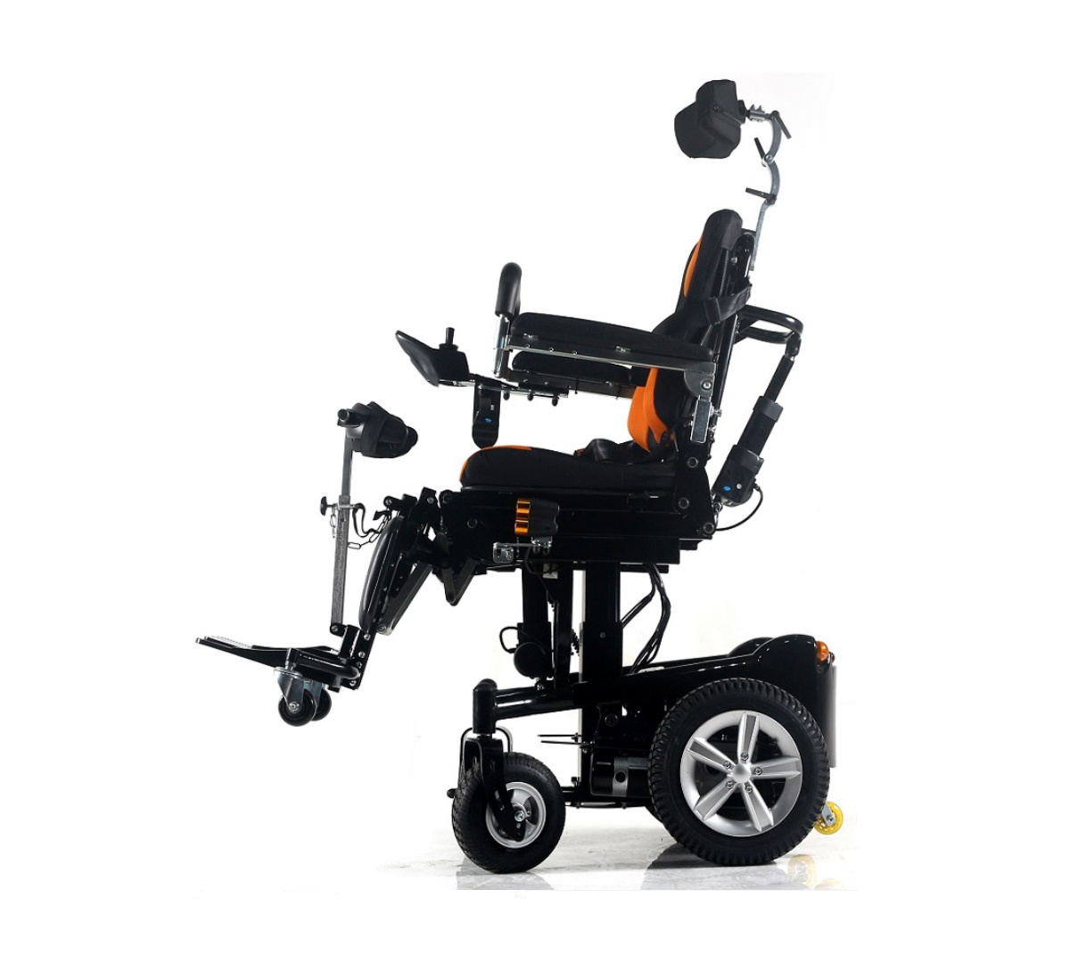 POYLİN | P301 Ultra Lüks Ayağa Kaldıran Akülü Tekerlekli Sandalye | Akülü Tekerlekli Sandalye | Tekerlekli Sandalye