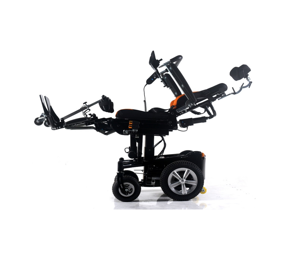 POYLİN | P301 Ultra Lüks Ayağa Kaldıran Akülü Tekerlekli Sandalye | Akülü Tekerlekli Sandalye | Tekerlekli Sandalye