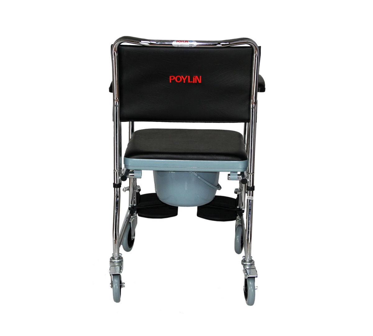 POYLİN | P689 Banyo Tuvalet Sandalyesi | Akülü Tekerlekli Sandalye | Tekerlekli Sandalye