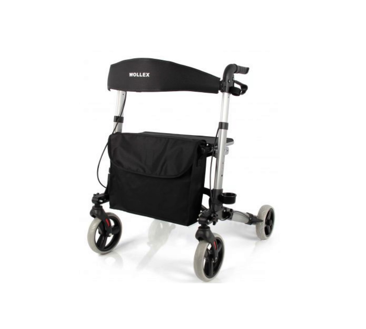 WOLLEX | WG-R968 Alüminyum Tekerlekli Rolatör | Akülü Tekerlekli Sandalye | Tekerlekli Sandalye