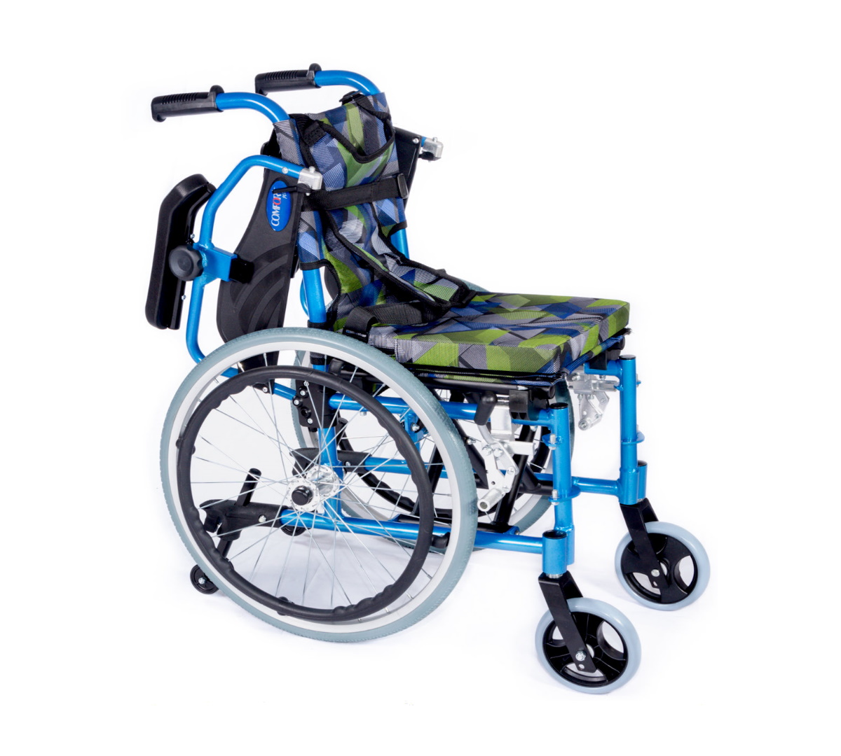 COMFORT PLUS | KY980LQ-30 Alüminyum Pediatrik Manuel Tekerlekli Sandalye | Akülü Tekerlekli Sandalye | Tekerlekli Sandalye
