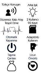 RESPİROX | AXD-808 Türkçe Konuşan Koldan Tansiyon Aleti | Akülü Tekerlekli Sandalye | Tekerlekli Sandalye