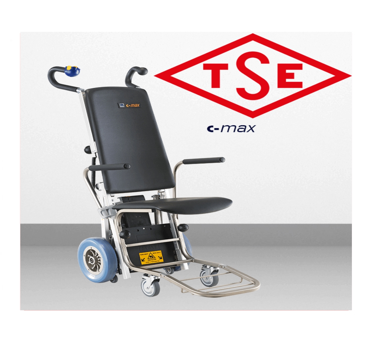 C-MAX | Merdiven İnme-Çıkma Cihazı | Akülü Tekerlekli Sandalye | Tekerlekli Sandalye