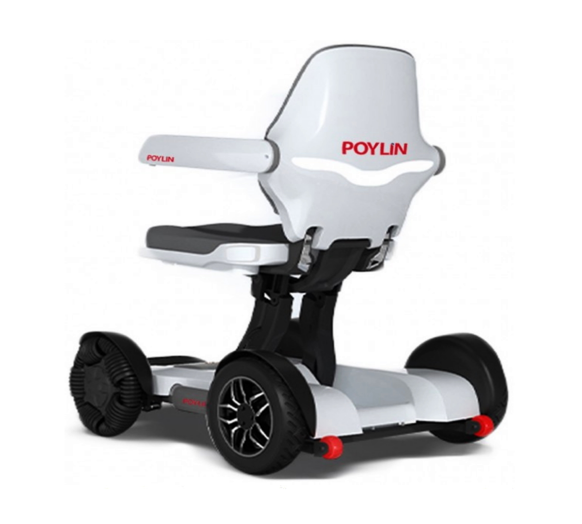 POYLİN | P210 Robotics Ultra Hafif Katlanabilir Akülü Tekerlekli Sandalye | Akülü Tekerlekli Sandalye | Tekerlekli Sandalye